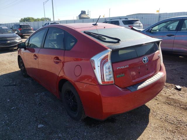 Photo 3 from auction – 2012 TOYOTA PRIUS with VIN JTDKN3DU4C1488103