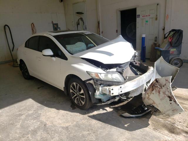 HONDA CIVIC EX 2013 with VIN 19XFB2F87DE043423 - Photo from auction