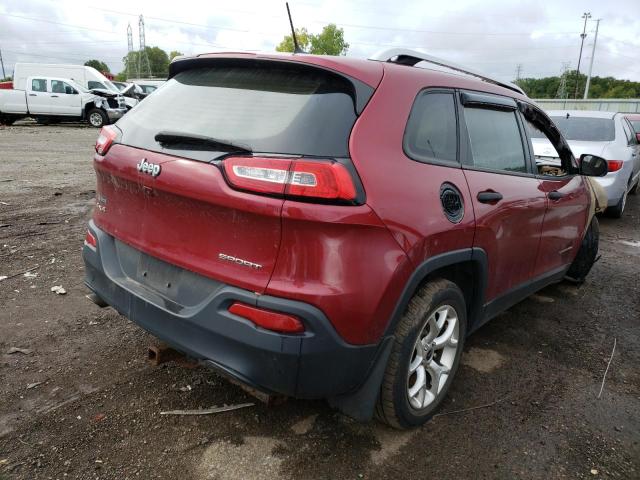 Photo 4 from auction – 2015 JEEP CHEROKEE S with VIN 1C4PJMAB4FW603266