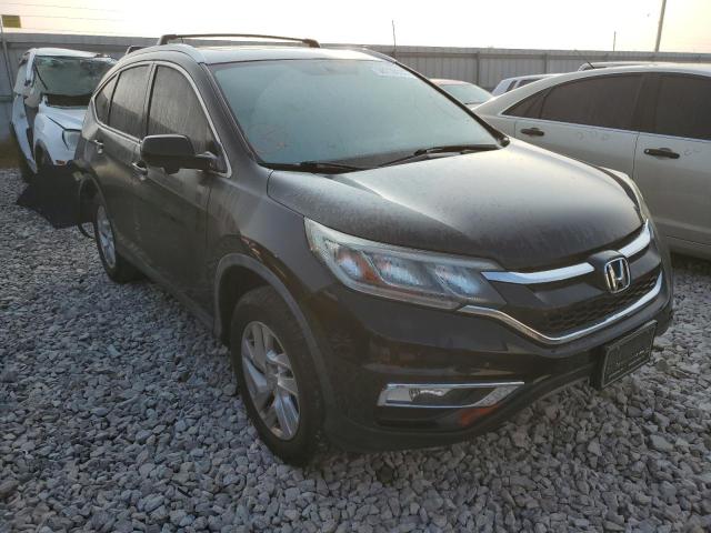HONDA CR-V EX 2015 with VIN 5J6RM4H56FL024193 - Photo from auction
