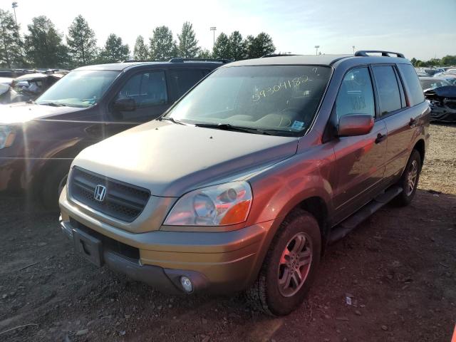 Photo 2 from auction – 2004 HONDA PILOT EX with VIN 2HKYF187X4H613941