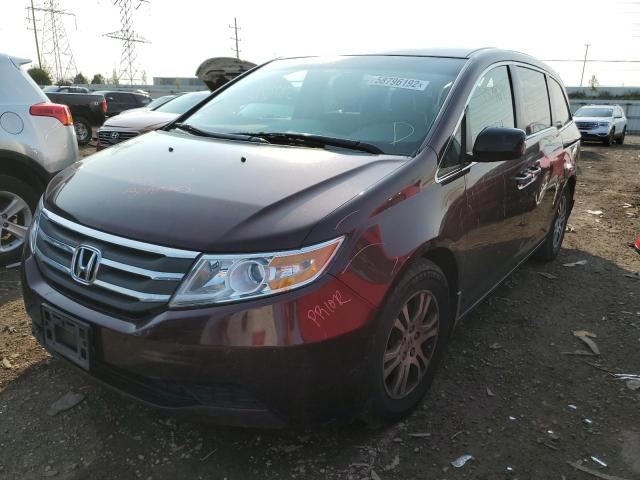 Photo 2 from auction – 2012 HONDA ODYSSEY EX with VIN 5FNRL5H49CB023642