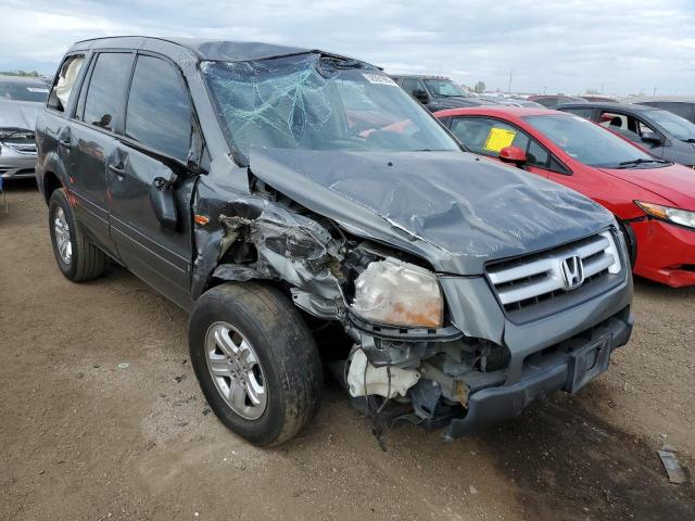 HONDA PILOT LX 2007 with VIN 5FNYF18197B032803 - Photo from auction