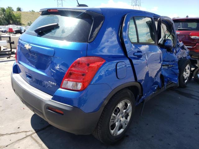 Photo 4 from auction – 2015 CHEVROLET TRAX LS with VIN KL7CJKSB2FB106528