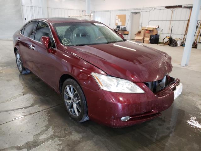 LEXUS ES 350 2007 with VIN JTHBJ46G872039675 - Photo from auction