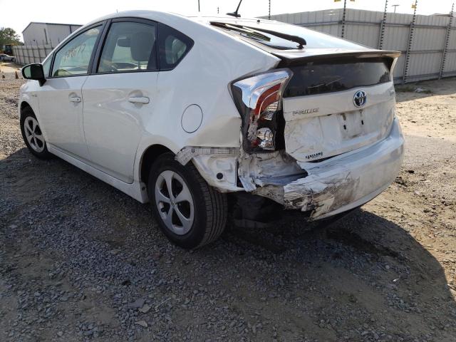 Photo 9 from auction – 2015 TOYOTA PRIUS with VIN JTDKN3DU4F1889400