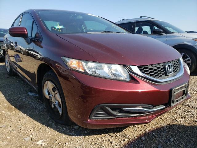 HONDA CIVIC LX 2014 with VIN 19XFB2F54EE030474 - Photo from auction