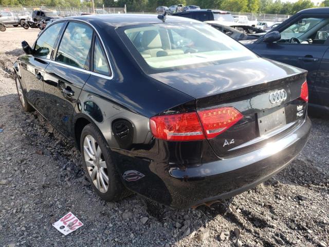 Photo 3 from auction – 2010 AUDI A4 PREMIUM with VIN WAUFFAFL3AN035116