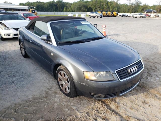 AUDI A4 3.0 CAB 2003 with VIN WAUAT48H33K012386 - Photo from auction