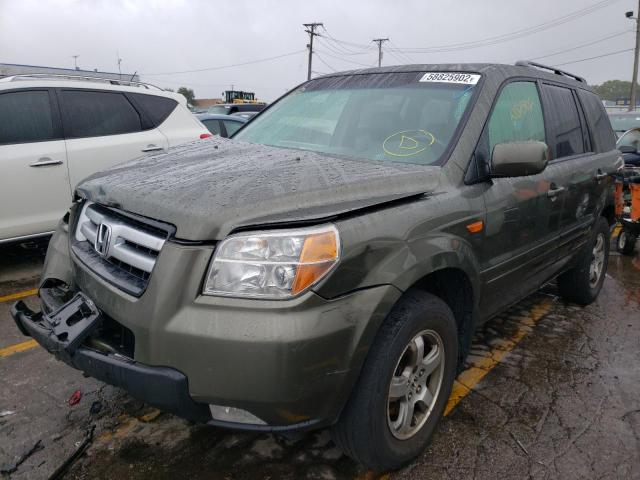 Photo 2 from auction – 2006 HONDA PILOT EX with VIN 5FNYF18796B011212