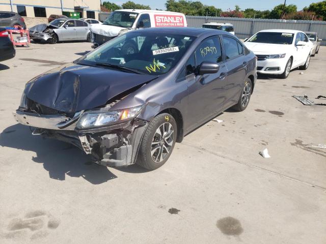 Photo 2 from auction – 2015 HONDA CIVIC EX with VIN 19XFB2F83FE012172