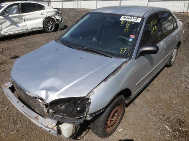 Photo 2 from auction – 2003 HONDA CIVIC with VIN 2HGES16553H508037