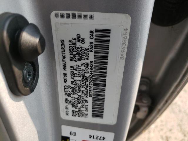 Photo 10 from auction – 2009 PONTIAC VIBE with VIN 5Y2SP67829Z448428