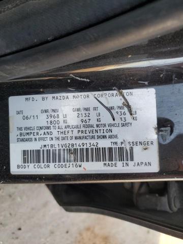 Photo 10 from auction – 2011 MAZDA 3 I with VIN JM1BL1VG2B1491342