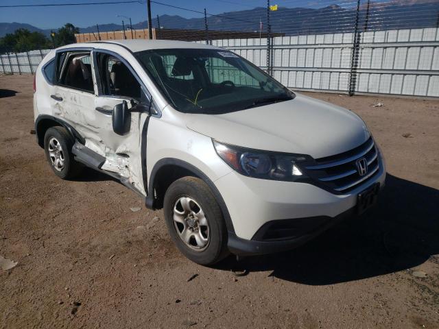 HONDA CR-V LX 2014 with VIN 5J6RM4H39EL084787 - Photo from auction