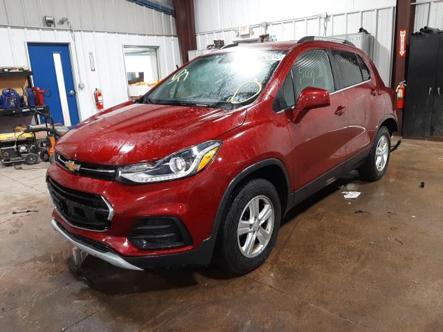 Photo 2 from auction – 2018 CHEVROLET TRAX 1LT with VIN 3GNCJPSB6JL405860