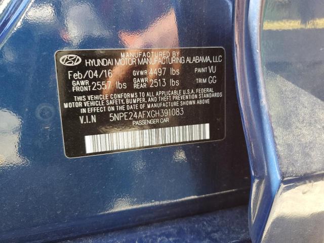 Photo 10 from auction – 2016 HYUNDAI SONATA SE with VIN 5NPE24AFXGH391083
