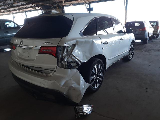 Photo 4 from auction – 2016 ACURA MDX TECHNO with VIN 5FRYD3H43GB012458