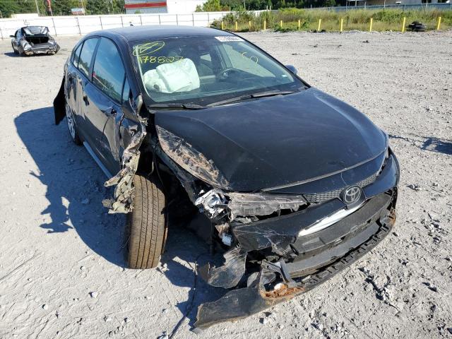 TOYOTA COROLLA LE 2021 with VIN 5YFEPMAE9MP178827 - Photo from auction
