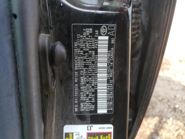 Photo 10 from auction – 2013 TOYOTA CAROLLA with VIN 2T1BU4EE4DC029344