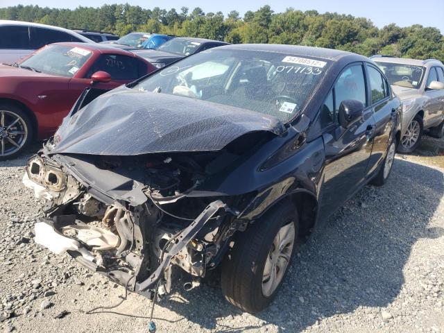 Photo 2 from auction – 2015 HONDA CIVIC LX with VIN 19XFB2F51FE079133