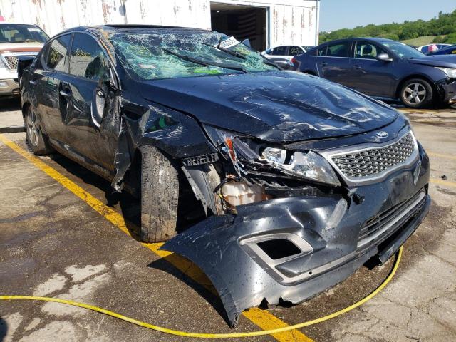 KIA OPTIMA HYB 2015 with VIN KNAGN4AD5F5084334 - Photo from auction