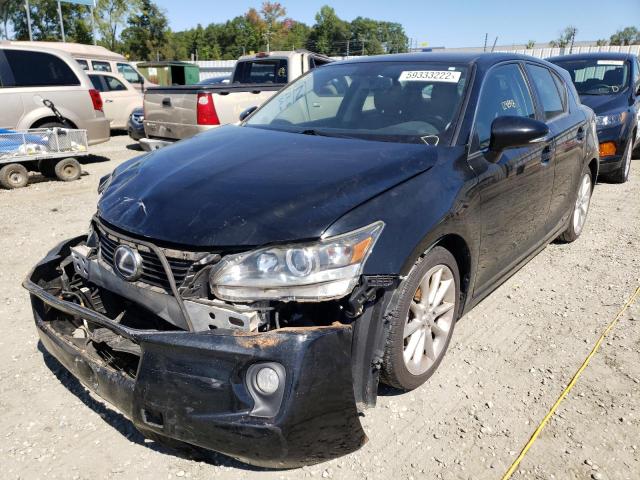 Photo 2 from auction – 2012 LEXUS CT200H with VIN JTHKD5BH5C2076754
