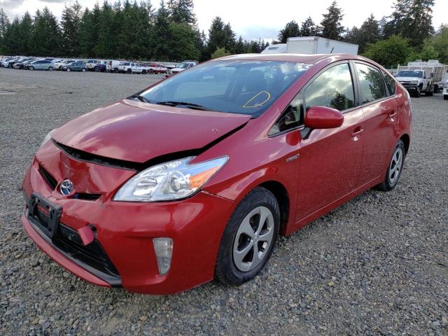 Photo 2 from auction – 2013 TOYOTA PRIUS with VIN JTDKN3DU2D1673154
