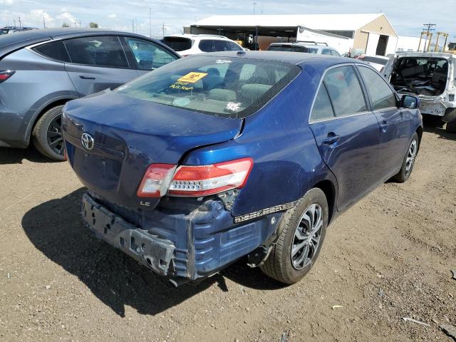 Photo 4 from auction – 2011 TOYOTA CAMRY BA with VIN 4T1BF3EK8BU598302