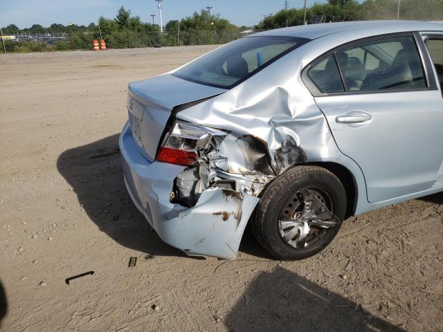Photo 9 from auction – 2012 HONDA CIVIC LX with VIN 19XFB2F52CE078763