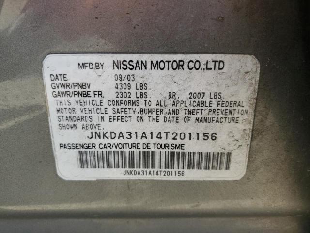 Photo 10 from auction – 2004 INFINITI I35 with VIN JNKDA31A14T201156