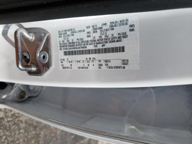 Photo 10 from auction – 2016 FORD ESCAPE SE with VIN 1FMCU0GX8GUA76858