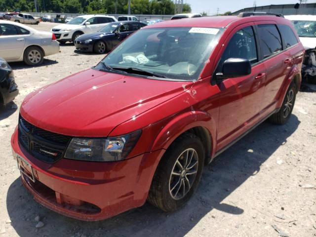 Photo 2 from auction – 2018 DODGE JOURNEY SE with VIN 3C4PDDAG9JT478086