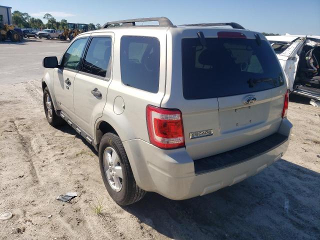 Photo 3 from auction – 2008 FORD ESCAPE XLT with VIN 1FMCU03ZX8KE03636