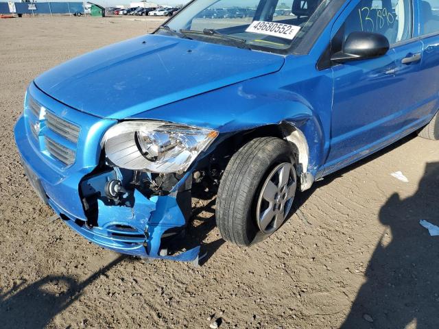 Photo 9 from auction – 2008 DODGE CALIBER with VIN 1B3HB28C98D604028