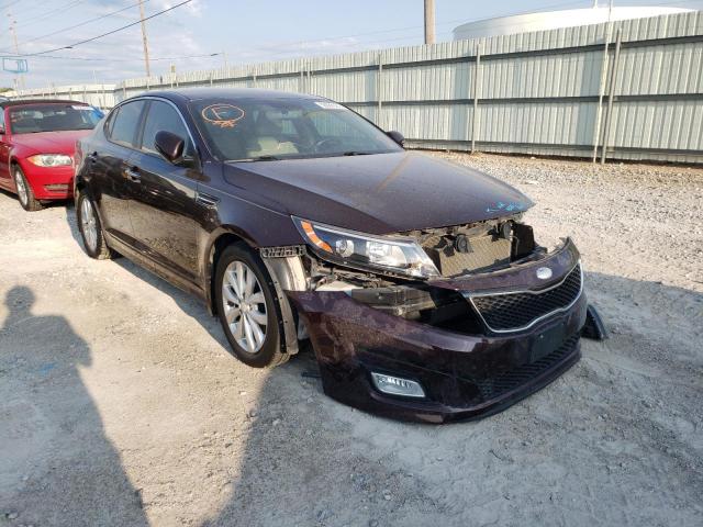 KIA OPTIMA EX 2014 with VIN 5XXGN4A77EG309621 - Photo from auction