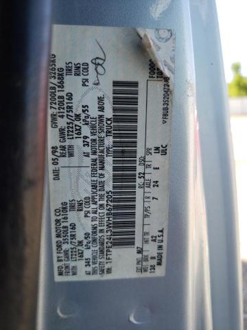 Photo 10 from auction – 1998 FORD ECONOLINE with VIN 1FTPE24L3WHB67205