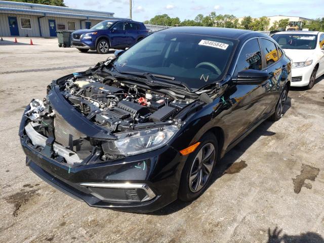 Photo 2 from auction – 2019 HONDA CIVIC LX with VIN 19XFC2F65KE048340
