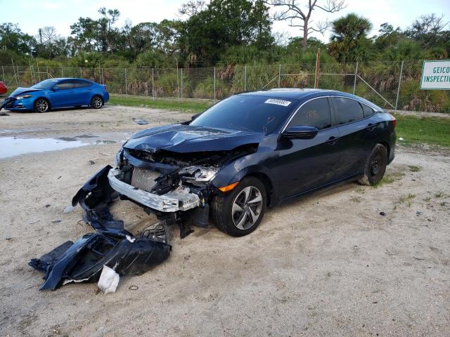 Photo 2 from auction – 2019 HONDA CIVIC LX with VIN 19XFC2F65KE033871