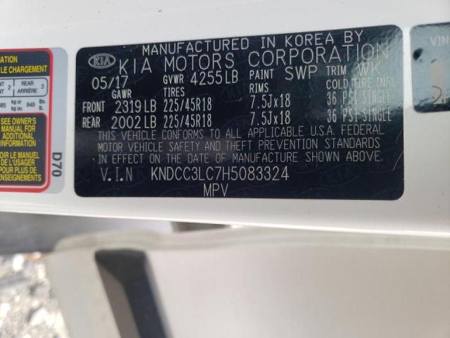 Photo 10 from auction – 2017 KIA NIRO with VIN KNDCC3LC7H5083324