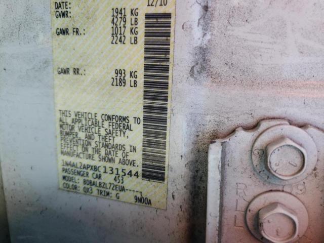 Photo 10 from auction – 2011 NISSAN ALTIMA BAS with VIN 1N4AL2APXBC131544