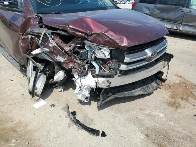 Photo 9 from auction – 2019 TOYOTA HIGHLANDER with VIN 5TDKZRFH8KS325611
