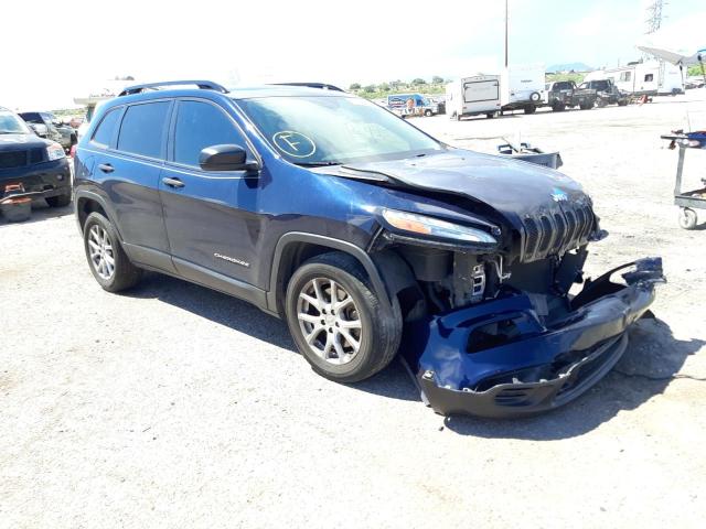 JEEP CHEROKEE S 2016 with VIN 1C4PJLAB6GW189371 - Photo from auction