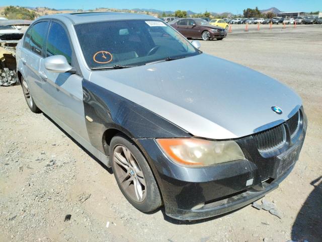 BMW 328 I 2008 with VIN WBAVA37558NL46322 - Photo from auction