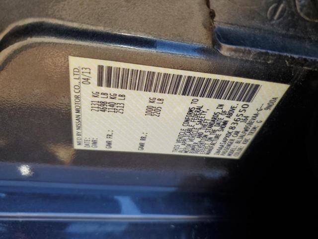 Photo 10 from auction – 2013 NISSAN MAXIMA S with VIN 1N4AA5APXDC836550