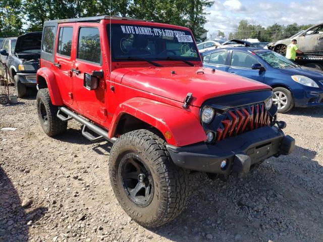 Photo 1 from auction – 2017 JEEP WRANGLER U with VIN 1C4BJWEG1HL616749