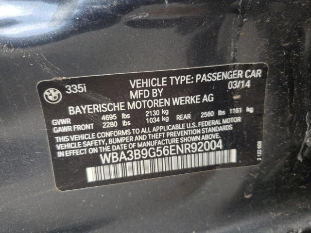 Photo 10 from auction – 2014 BMW 335 XI with VIN WBA3B9G56ENR92004