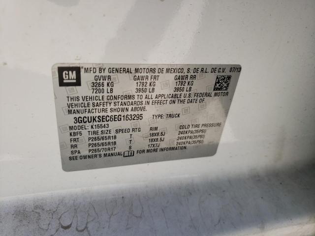 Photo 10 from auction – 2014 CHEVROLET silverado with VIN 3GCUKSEC6EG163295