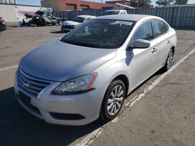 Photo 2 from auction – 2015 NISSAN SENTRA S with VIN 3N1AB7AP4FL657322