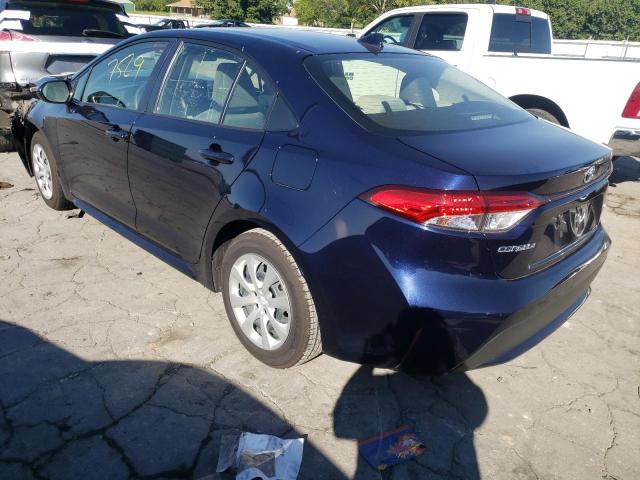 Photo 3 from auction – 2022 TOYOTA COROLLA LE with VIN JTDEPMAE9NJ193348